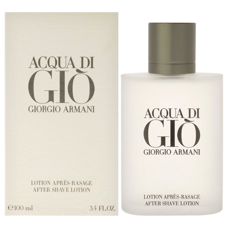Giorgio Armani Acqua Di Gio by Giorgio Armani for Men - 3.4 oz After Shave Lotion