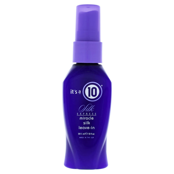 It's A 10 Miracle Silk Express Leave-In by Its A 10 for Unisex - 2 oz Spray