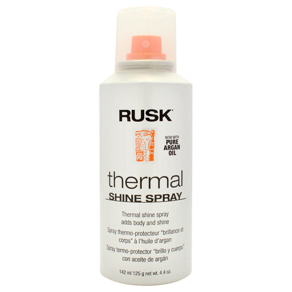 Rusk Thermal Shine Spray by Rusk for Unisex - 4.4 oz Hair Spray