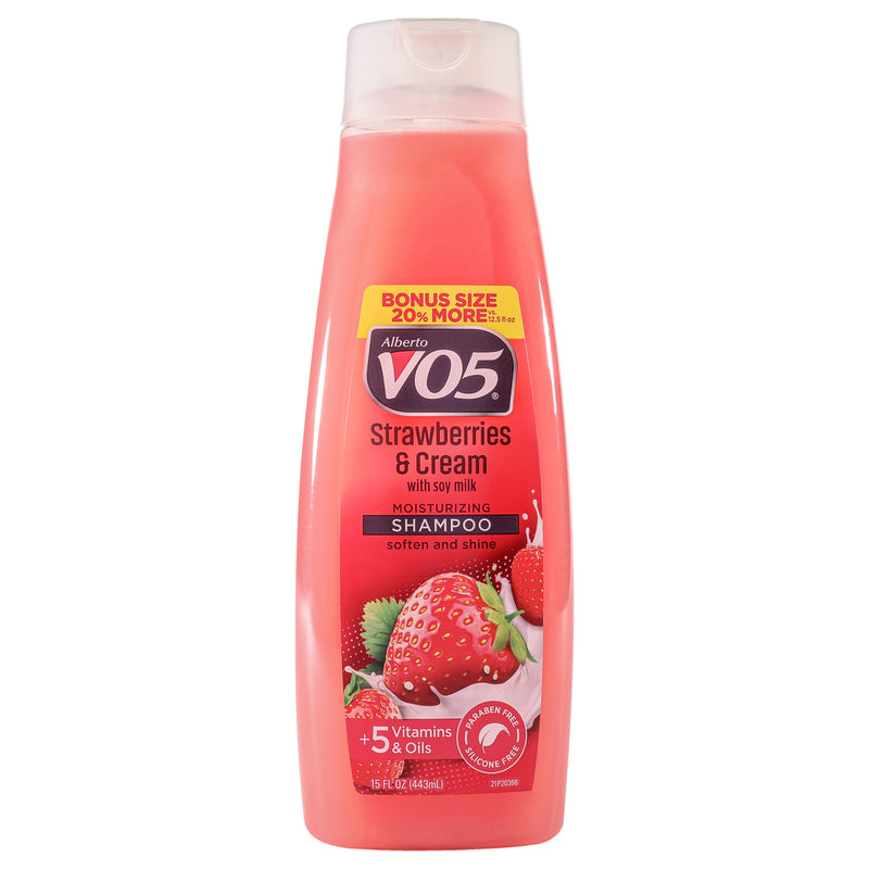 Alberto VO5 Moisturizing Strawberries Cream Shampoo by Alberto VO5 for Unisex - 15 oz Shampoo