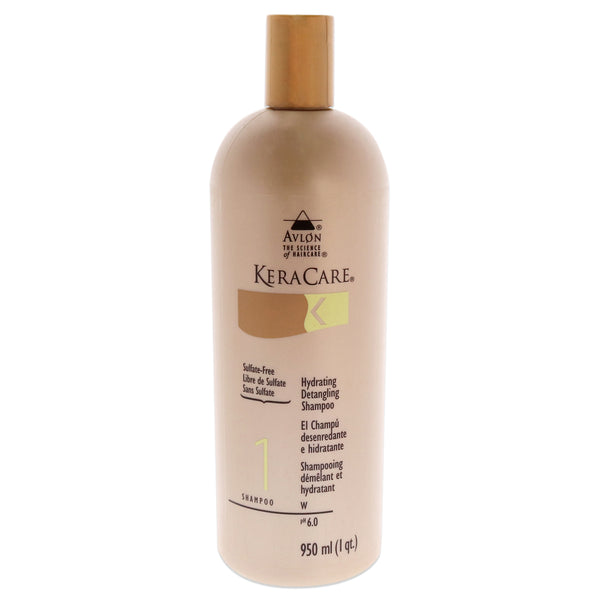 Avlon KeraCare Hydrating Detangling Shampoo by Avlon for Unisex - 32 oz Shampoo