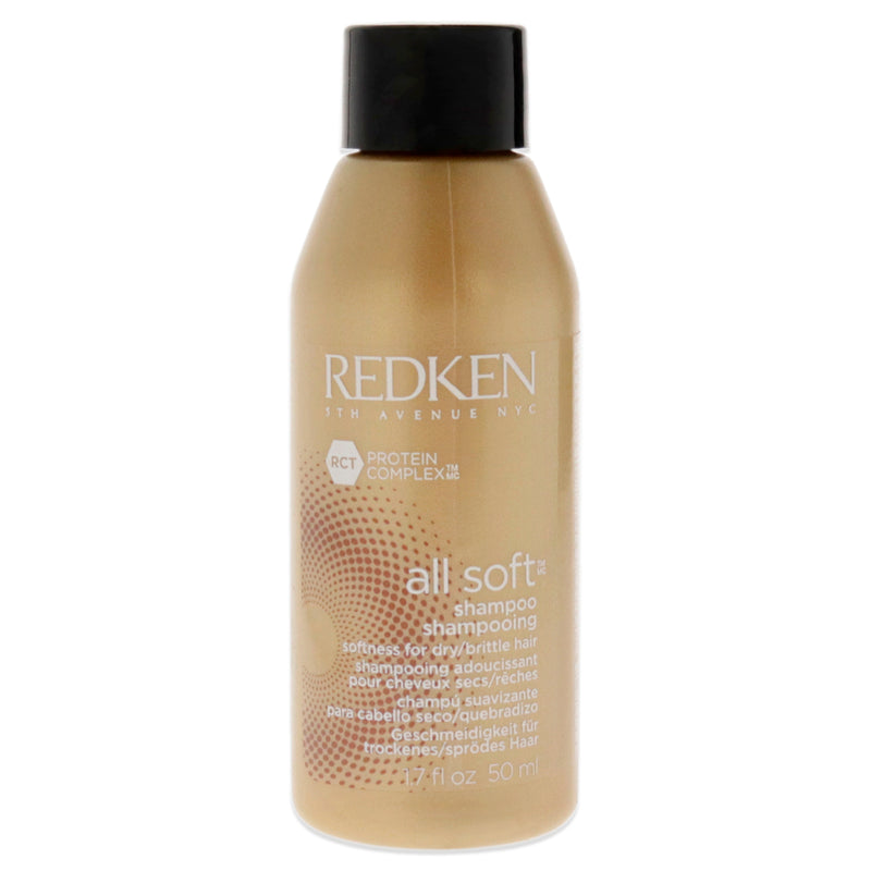 Redken All Soft Shampoo by Redken for Unisex - 1.7 oz Shampoo