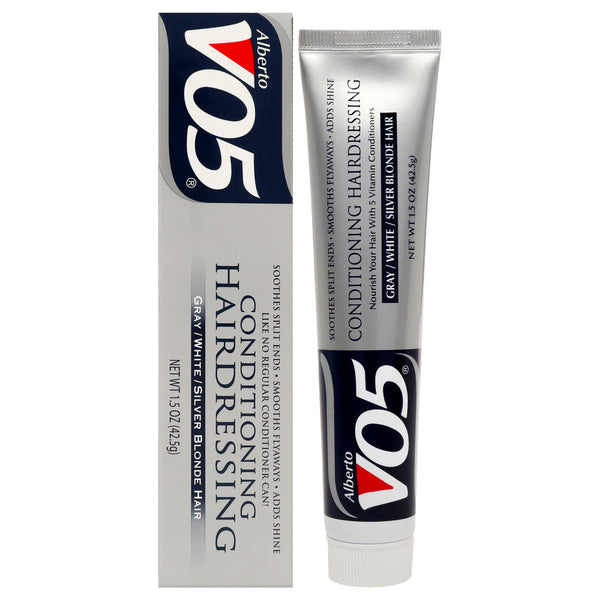 Alberto VO5 Conditioning Hairdressing - Gray White Silver Blonde Hair by Alberto VO5 for Unisex - 1.5 oz Conditioner