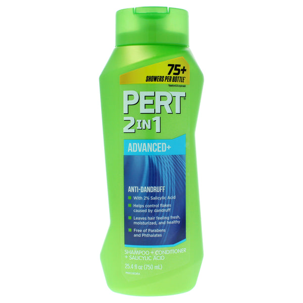 Pert 2 In 1 Dandruff Control Shampoo and Conditioner by Pert for Unisex - 25.4 oz Shampoo and Conditioner