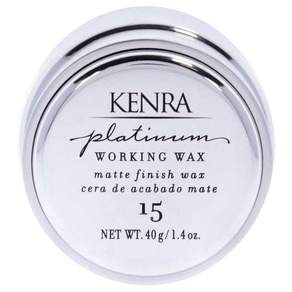 Kenra Platinum working Wax - 15 by Kenra for Women - 1.4 oz Wax