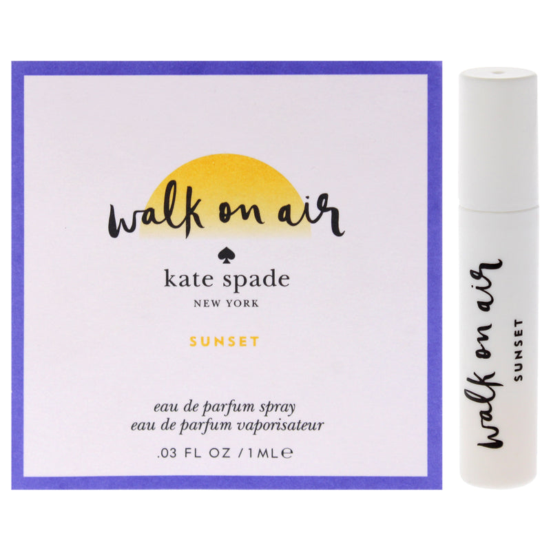 Kate Spade Walk On Air Sunset by Kate Spade for Women - 0.03 oz EDP Spray Vial On Card (Mini)