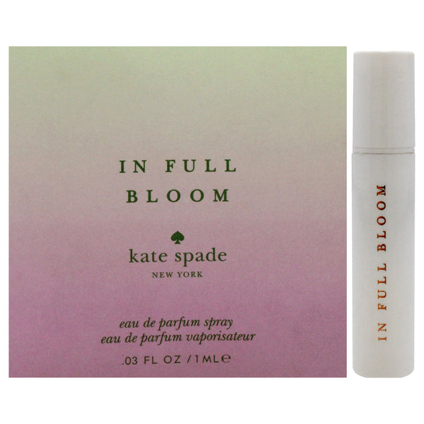 Kate Spade In Full Bloom by Kate Spade for Women - 1 ml EDP Spray Vial On Card (Mini)