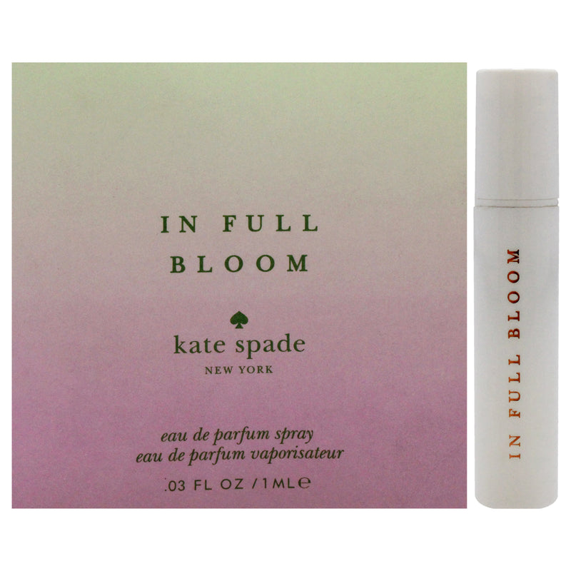 Kate Spade In Full Bloom by Kate Spade for Women - 1 ml EDP Spray Vial On Card (Mini)