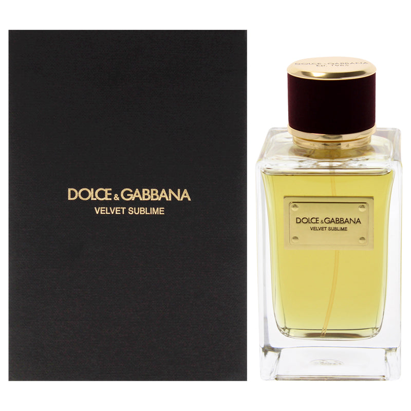 Dolce & Gabbana Velvet Sublime by Dolce and Gabbana for Women - 5 oz EDP Spray