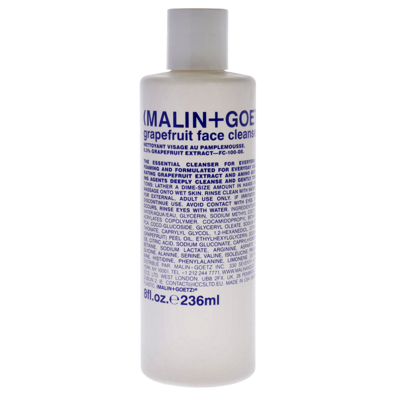 MALIN+GOETZ Grapefruit Face Cleanser by Malin + Goetz for Women - 8 oz Cleanser
