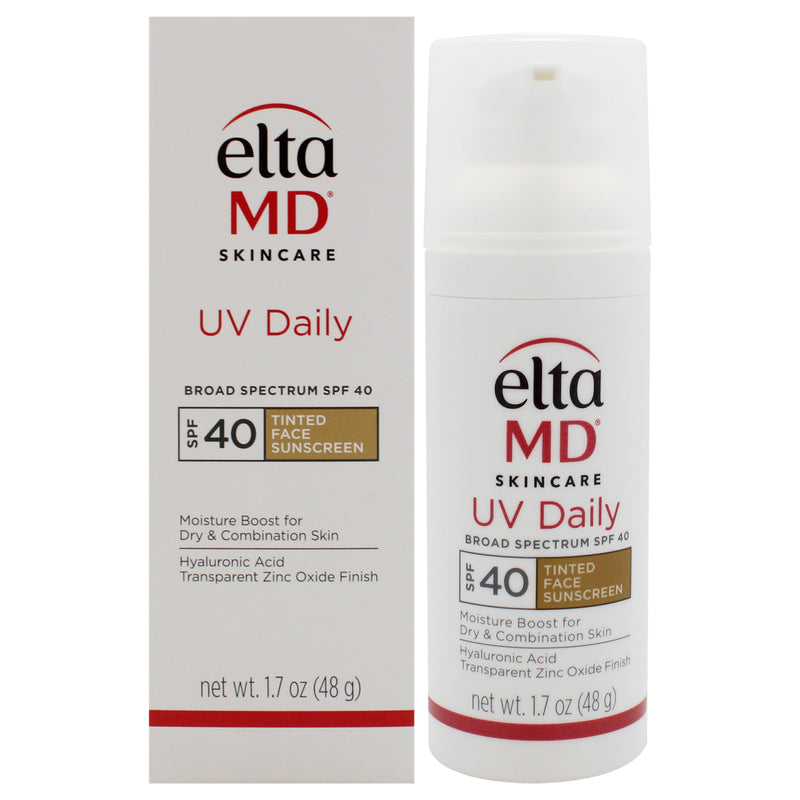 EltaMD UV Daily Sunscreen SPF 40 - Tinted by EltaMD for Unisex - 1.7 oz Sunscreen