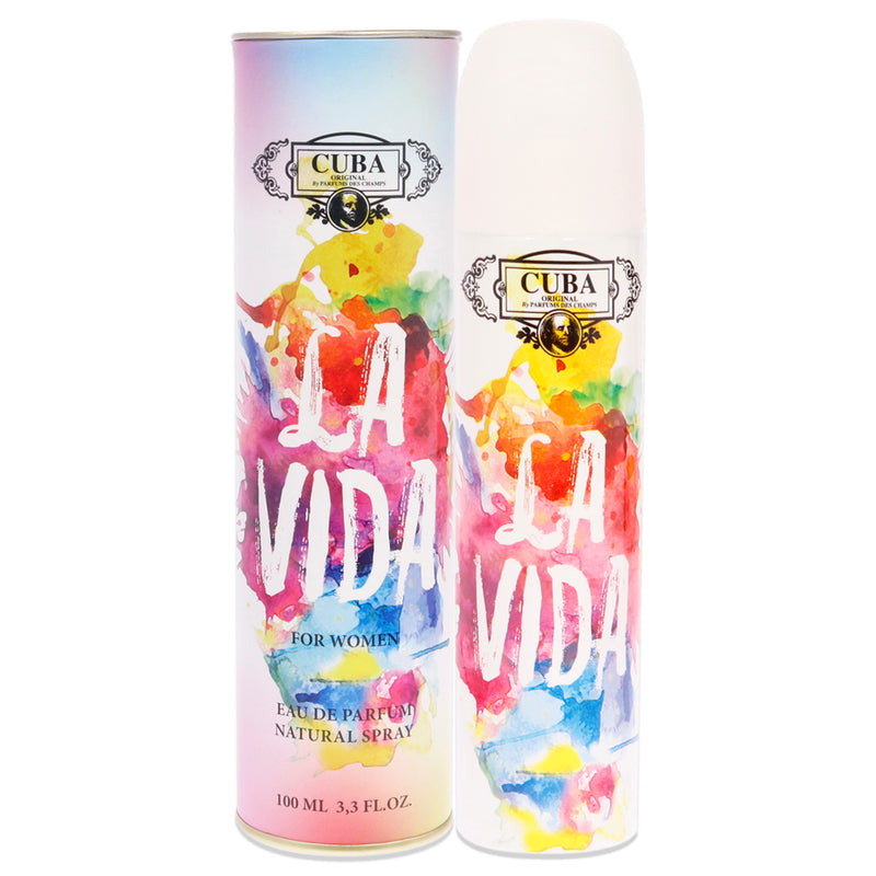 Cuba La Vida by Cuba for Women - 3.3 oz EDP Spray