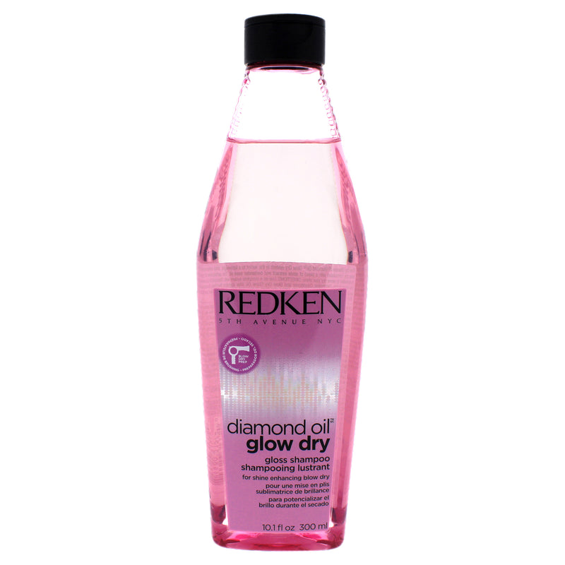 Redken Diamond Oil Glow Dry Gloss Shampoo by Redken for Unisex - 10.1 oz Shampoo