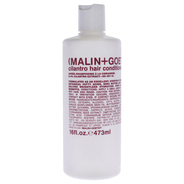 MALIN+GOETZ Cilantro Hair Conditioner by Malin + Goetz for Unisex - 16 oz Conditioner