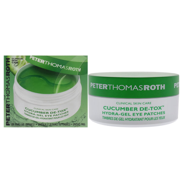 Peter Thomas Roth Cucumber De-Tox Hydra-Gel Eye Patches by Peter Thomas Roth for Unisex - 60 Pc Patches
