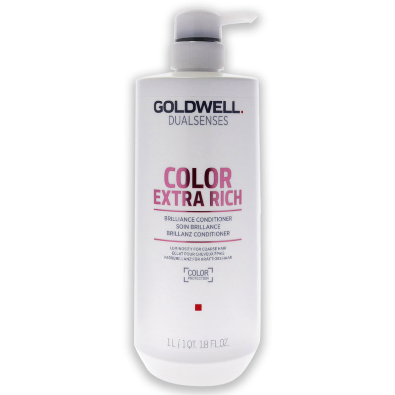 Goldwell Dualsenses Color Extra Rich Conditioner by Goldwell for Unisex - 34 oz Conditioner