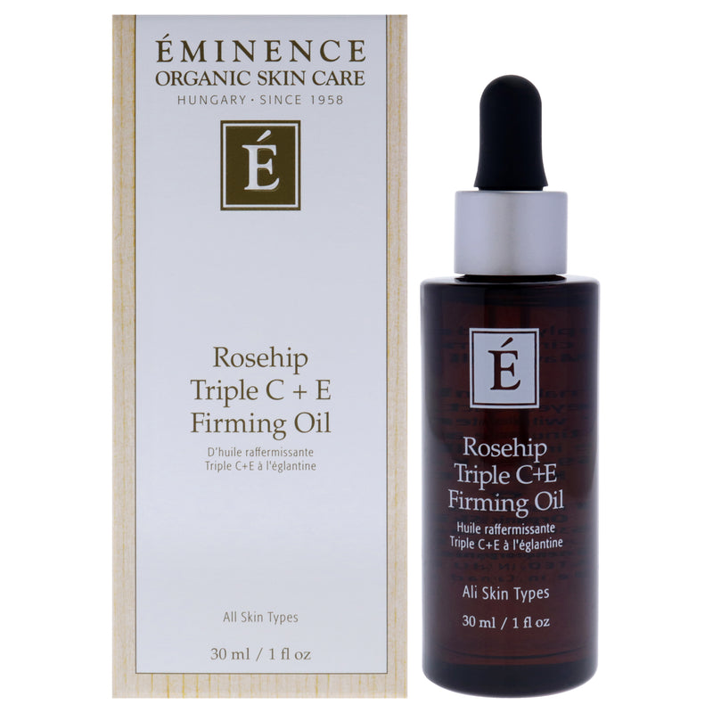 Eminence Rosehip Triple C Plus E Firming Oil by Eminence for Unisex - 1 oz Oil