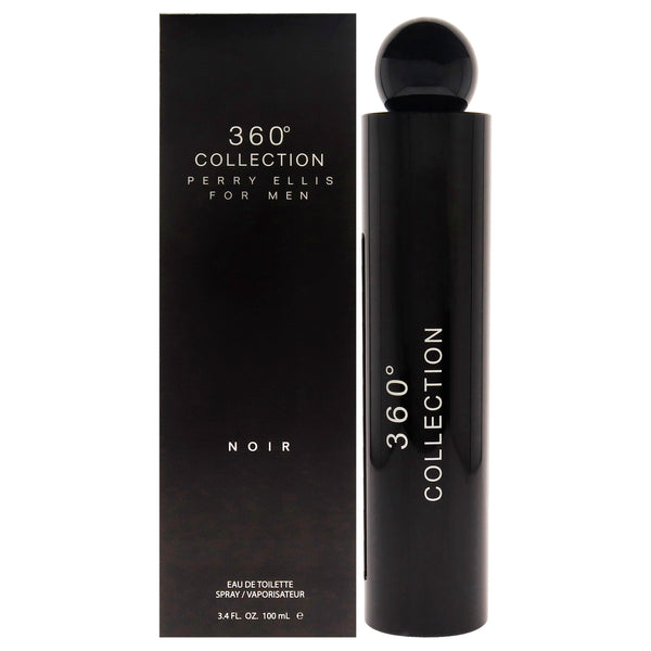 Perry Ellis 360 Collection Noir by Perry Ellis for Men - 3.4 oz EDT Spray