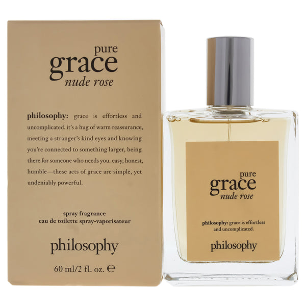 Philosophy Pure Grace Nude Rose by Philosophy for Women - 2 oz EDT Spray