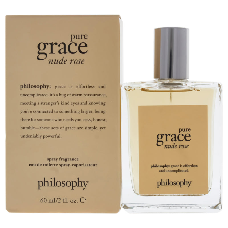 Philosophy Pure Grace Nude Rose by Philosophy for Women - 2 oz EDT Spray