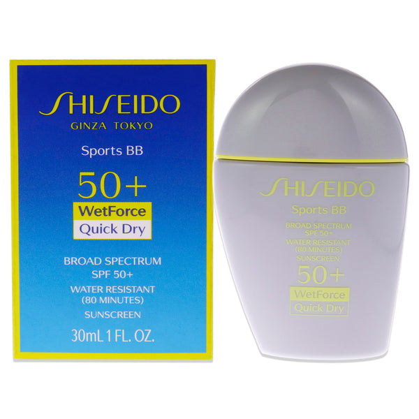 Shiseido Sports BB WetForce SPF 50 - Light by Shiseido for Unisex - 1 oz Sunscreen