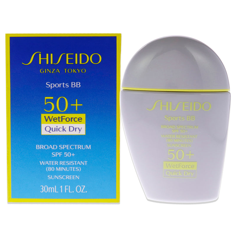 Shiseido Sports BB WetForce SPF 50 - Light by Shiseido for Unisex - 1 oz Sunscreen