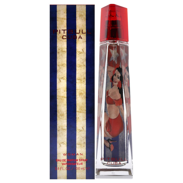 Pitbull Pitbull Cuba by Pitbull for Women - 3.4 oz EDP Spray