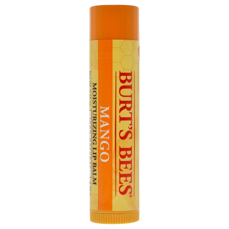 Burt's Bees Mango Moisturizing Lip Balm by Burts Bees for Unisex - 0.15 oz Lip Balm