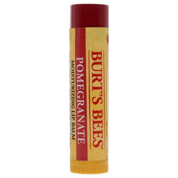 Burt's Bees Pomegranate Moisturizing Lip Balm by Burts Bees for Unisex - 0.15 oz Lip Balm