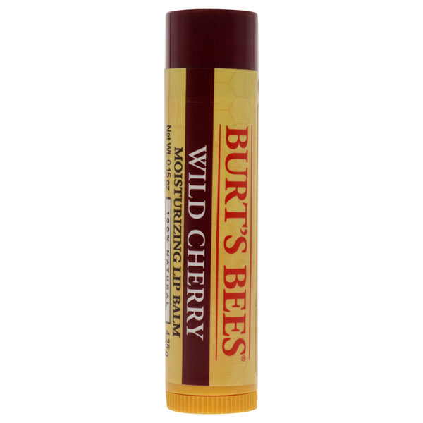 Burt's Bees Wild Cherry Moisturizing Lip Balm by Burts Bees for Unisex - 0.15 oz Lip Balm