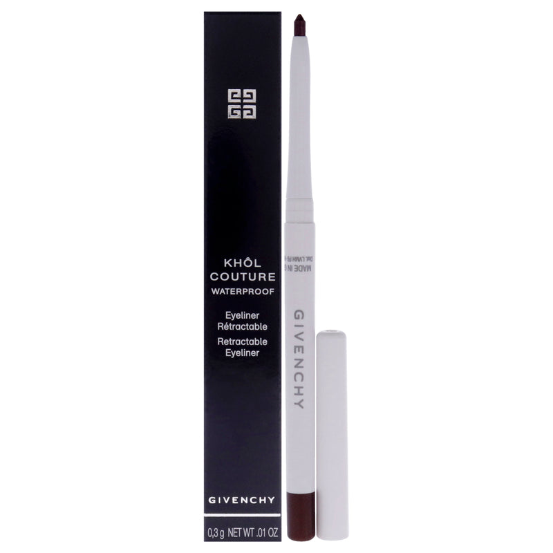 Givenchy Khol Couture Waterproof Retractable Eyeliner - 02 Chestnut by Givenchy for Women - 0.01 oz Eyeliner