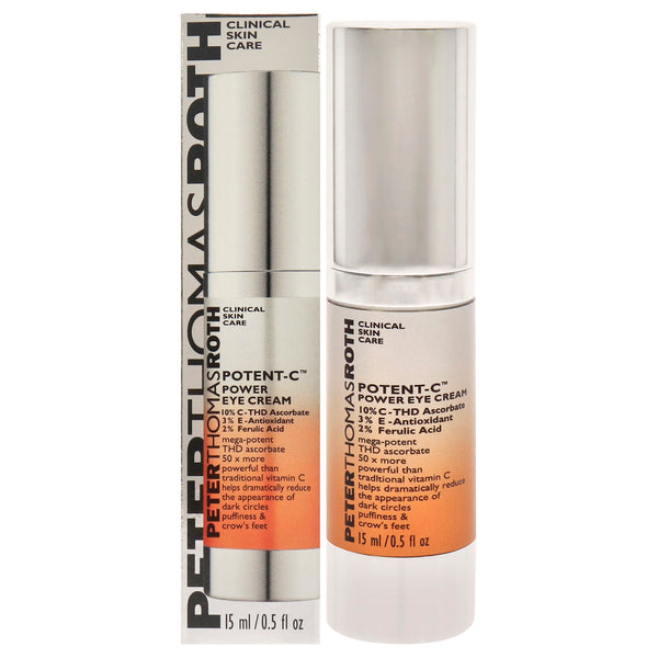Peter Thomas Roth Potent-C Power Eye Cream by Peter Thomas Roth for Unisex - 0.5 oz Cream