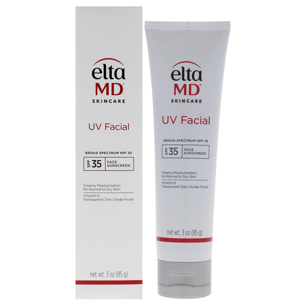EltaMD UV Facial Face Sunscreen SPF 35 by EltaMD for Unisex - 3 oz Sunscreen