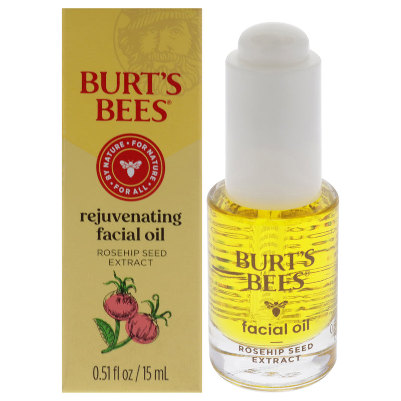 Burt's Bees Rejuvenating Facial Oil by Burts Bees for Women - 0.51 oz Oil