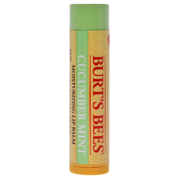 Burt's Bees Cucumber Mint Moisturizing Lip Balm by Burts Bees for Women - 0.15 oz Lip Balm
