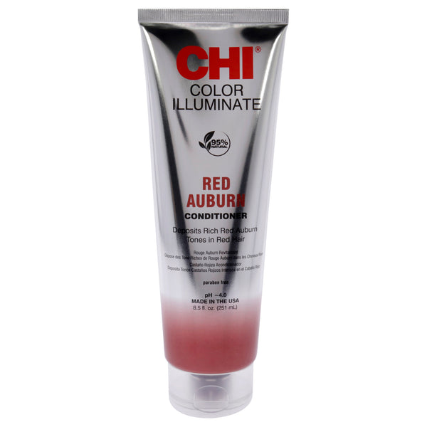 CHI Ionic Color Illuminate Conditioner - Red Auburn by CHI for Unisex - 8.5 oz Conditioner