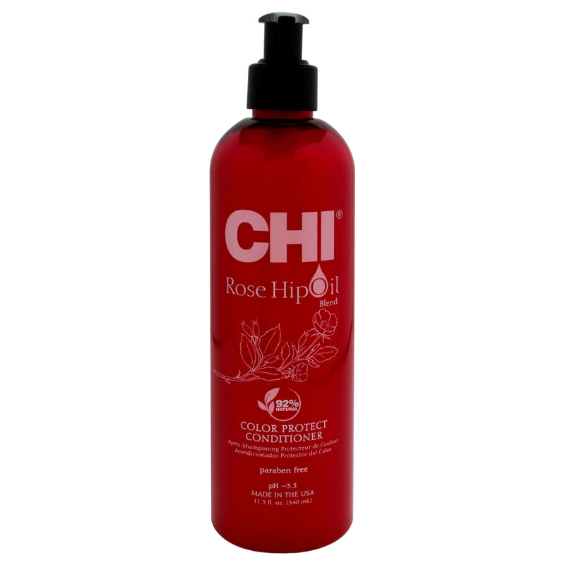 CHI Rose Hip Oil Blend Color Protect Conditioner by CHI For Unisex - 11.5 oz Conditioner