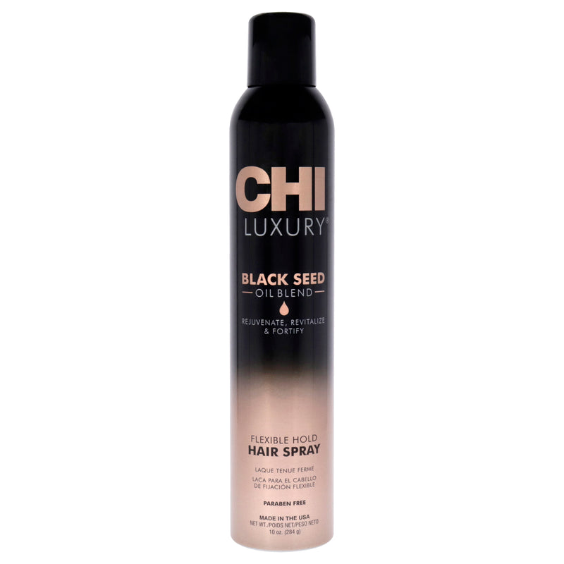 CHI Luxury Black Seed Oil Flexible Hold Hairspray by CHI for Unisex - 10 oz Hair Spray