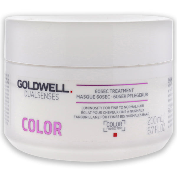 Goldwell Dualsenses Color 60Sec Treatment by Goldwell for Unisex - 6.7 oz Treatment