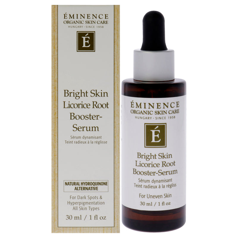 Eminence Bright Skin Licorice Root Booster-Serum by Eminence for Unisex - 1 oz Serum