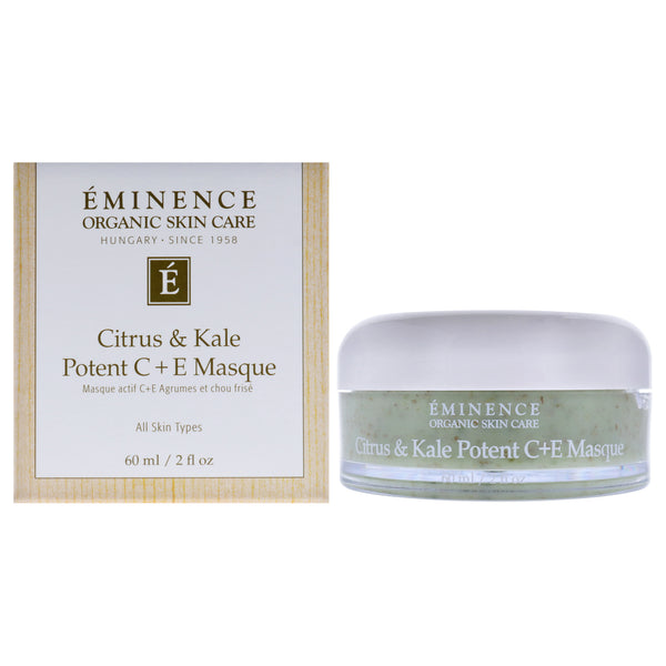 Eminence Citrus and Kale Potent C and E Masque by Eminence for Unisex - 2 oz Mask