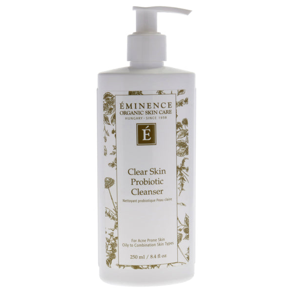 Eminence Clear Skin Probiotic Cleanser by Eminence for Unisex - 8.4 oz Cleanser
