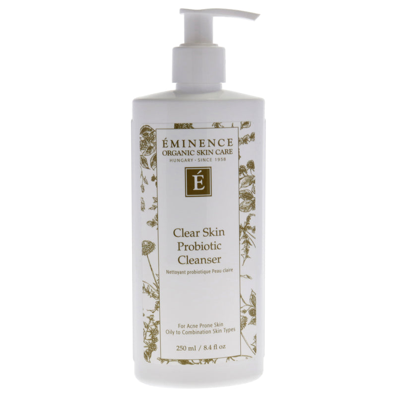 Eminence Clear Skin Probiotic Cleanser by Eminence for Unisex - 8.4 oz Cleanser