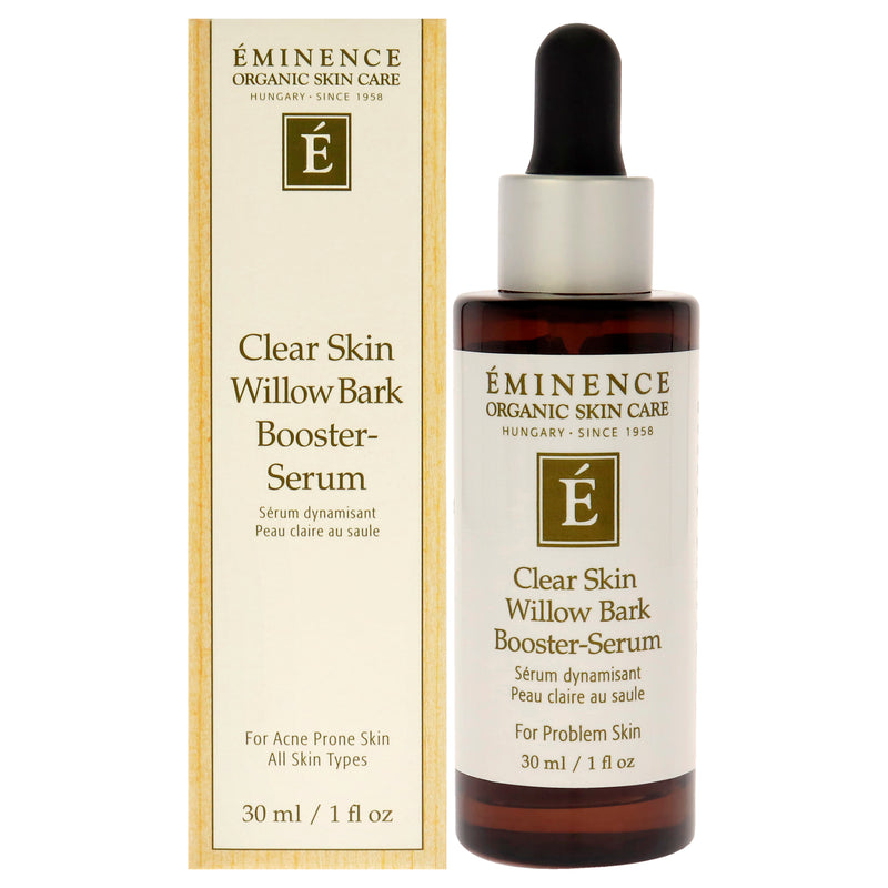 Eminence Clear Skin Willow Bark Booster-Serum by Eminence for Unisex - 1 oz Serum