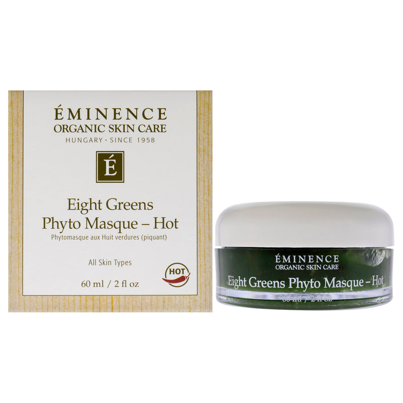 Eminence Eight Greens Phyto Masque - Hot by Eminence for Unisex - 2 oz Mask