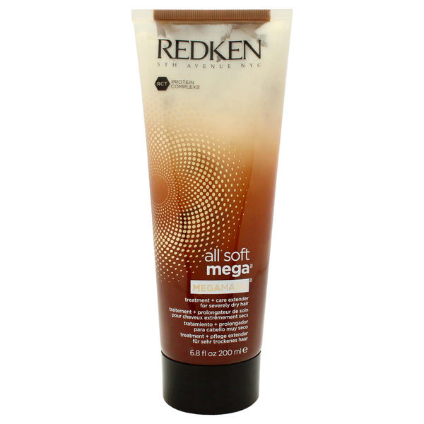 Redken All Soft Mega Mask by Redken for Unisex - 6.8 oz Masque