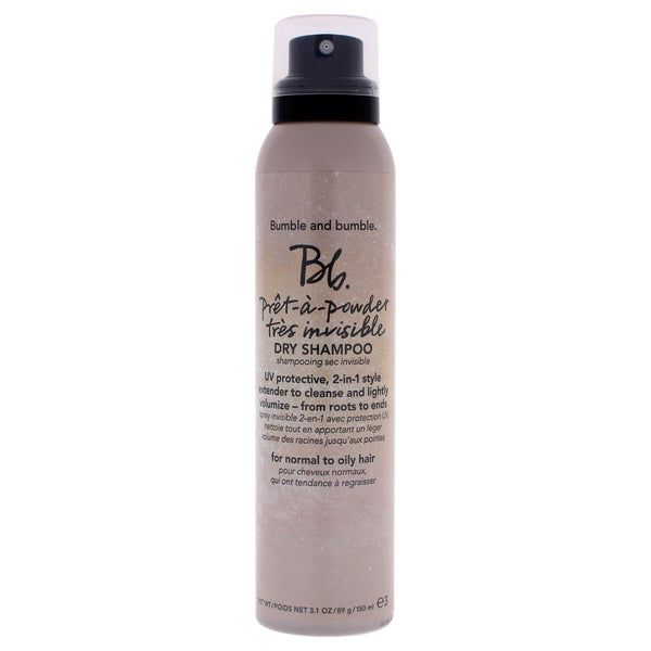 Bumble and Bumble Pret-a-Powder Tres Invisible Dry Shampoo by Bumble and Bumble for Unisex - 3.1 oz Dry Shampoo