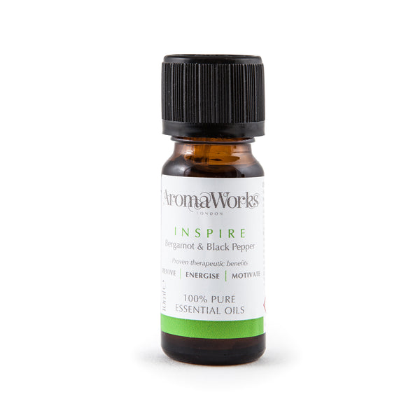 Aromaworks Inspire Essential Oil by Aromaworks for Unisex - 0.34 oz Oil