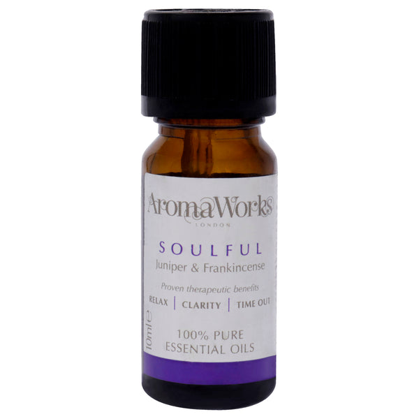 Aromaworks Soulful Essential Oil by Aromaworks for Unisex - 0.34 oz Oil