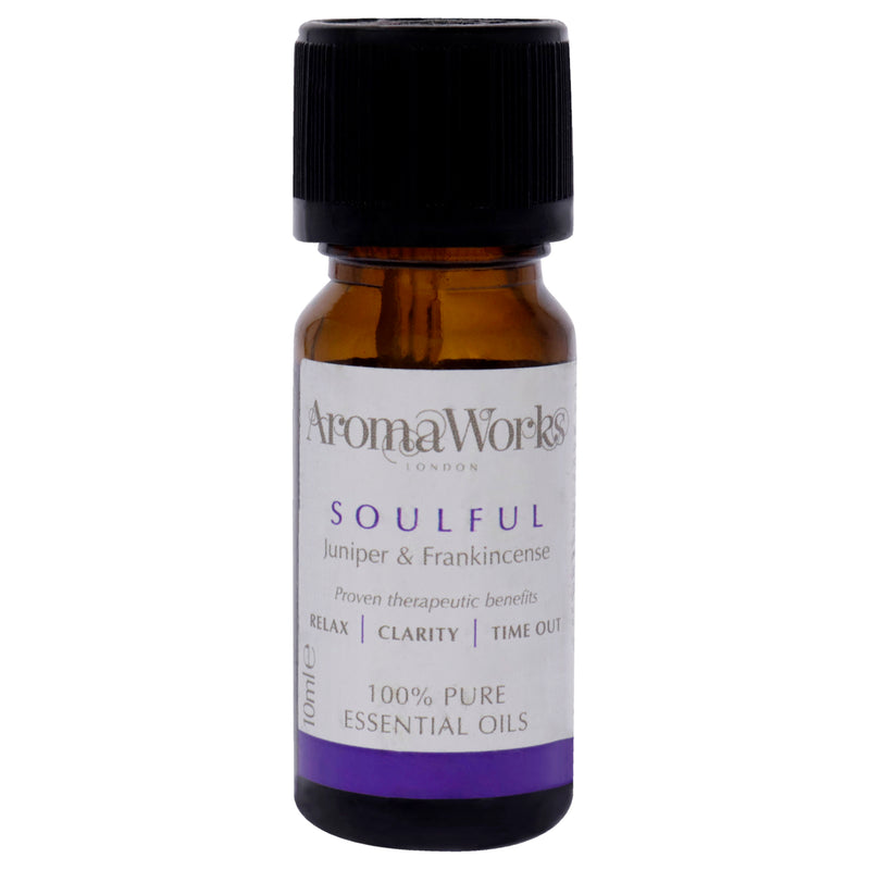 Aromaworks Soulful Essential Oil by Aromaworks for Unisex - 0.34 oz Oil